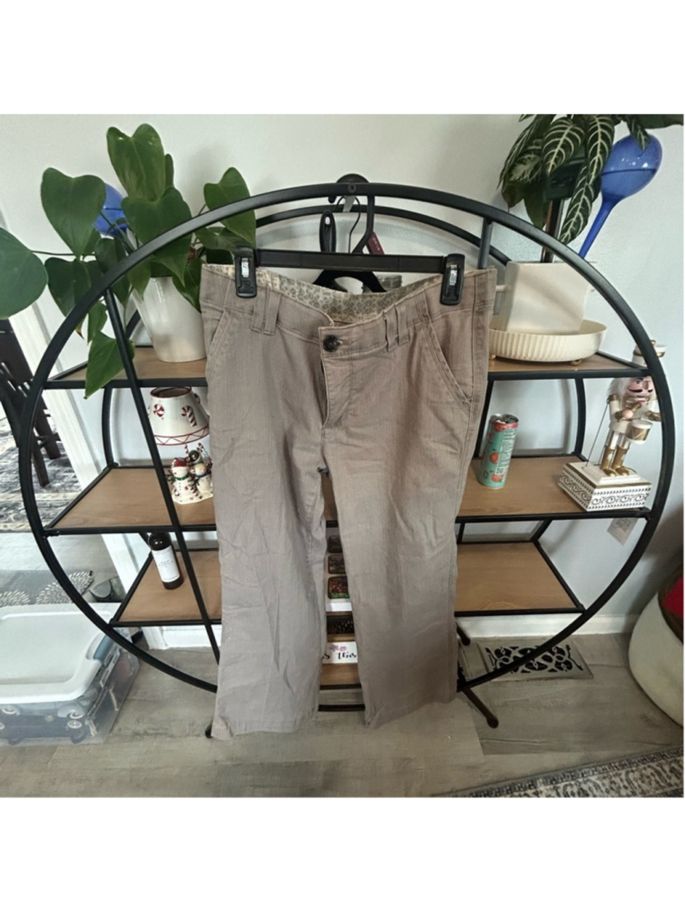 Womans Tan Pants Lee